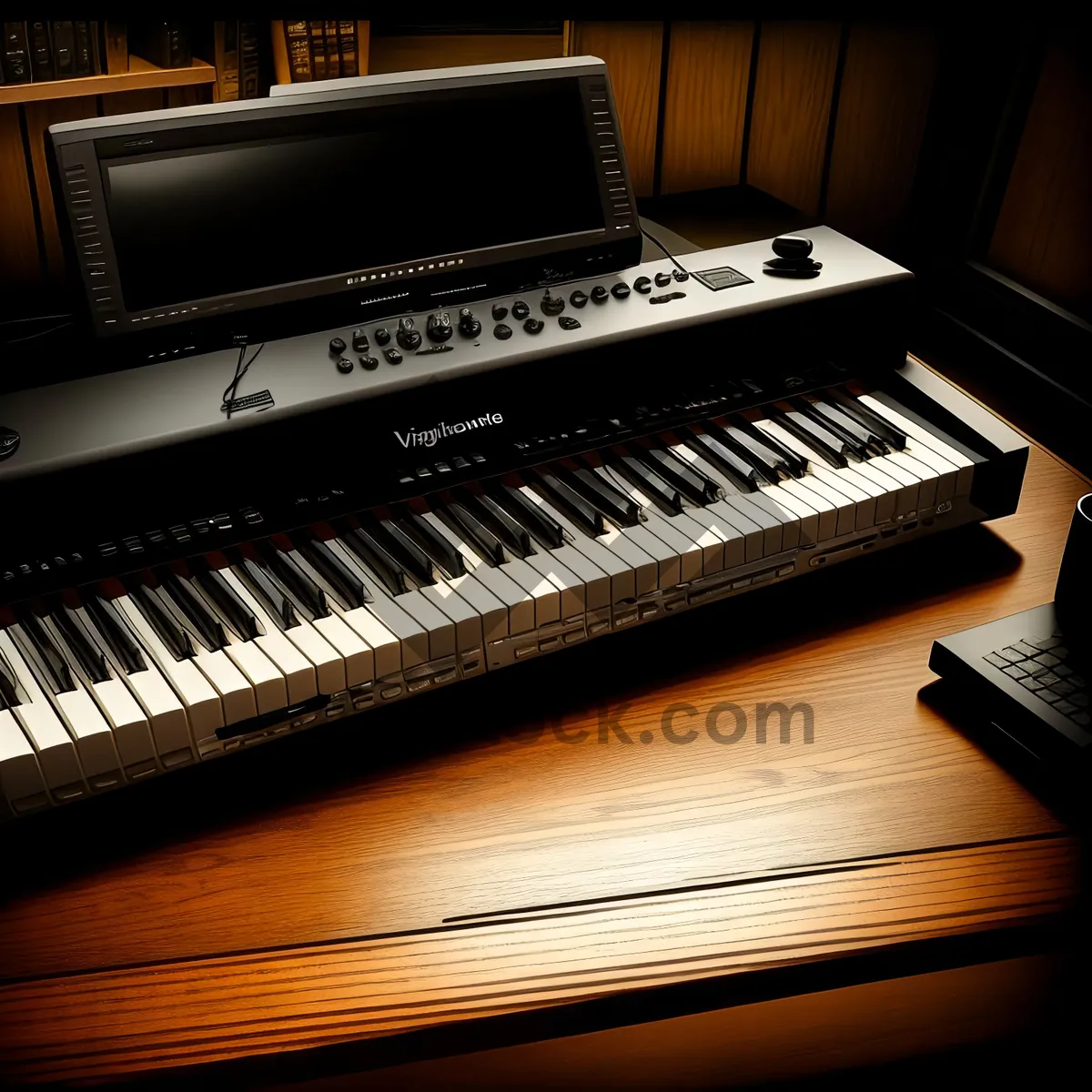 Picture of Keyboard Harmony: A Synthesized Musical Masterpiece