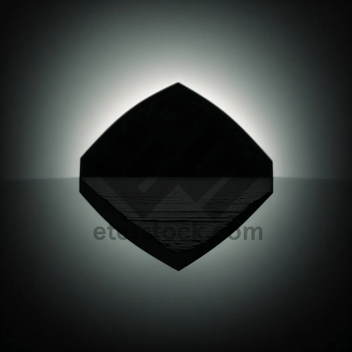 Picture of Shimmering Gem: 3D Symbol of Design.