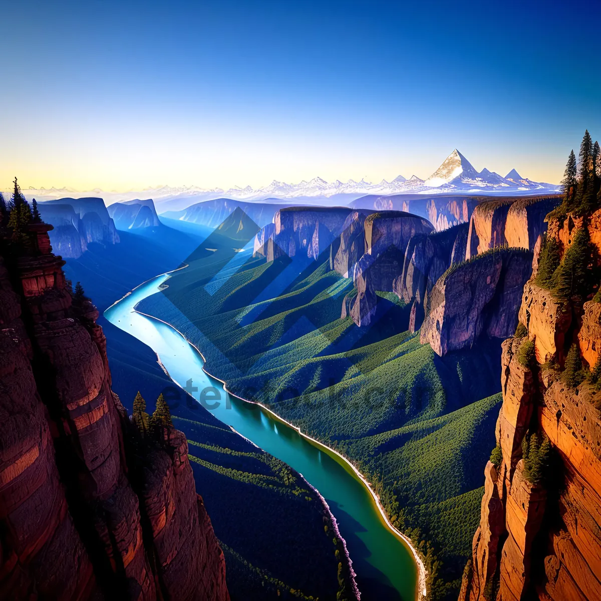 Picture of Majestic Southwest Canyon Landscape