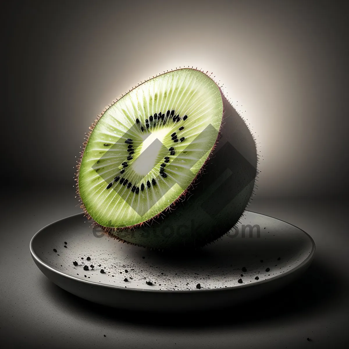Picture of Juicy Kiwi Slice - Fresh, Healthy, and Delicious!