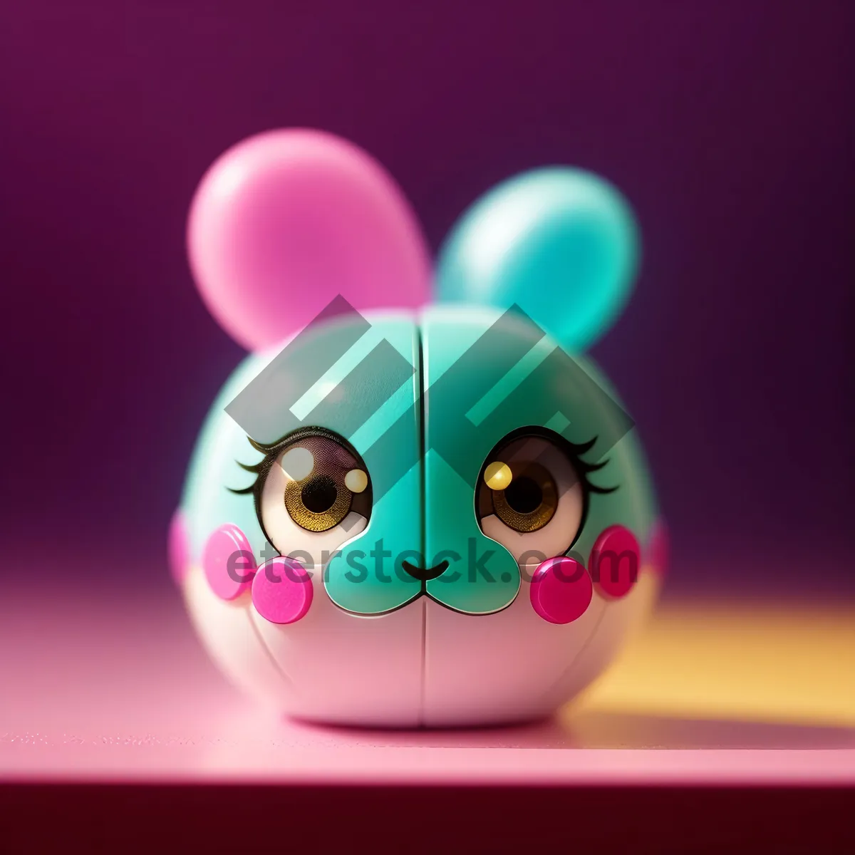 Picture of Joyful Bunny Savings - Cute Cartoon Piggy Bank