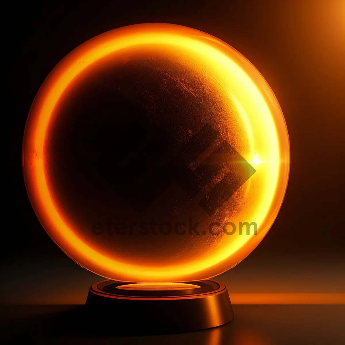 Picture of Flaming Orange Design: Vibrant Heat and Light