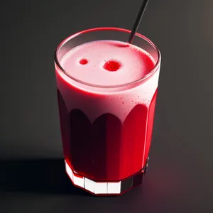 Refreshing Vodka Fruit Cocktail with Ice