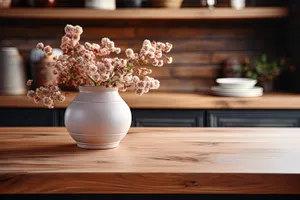 Floral Tabletop Wedding Bouquet in Vase