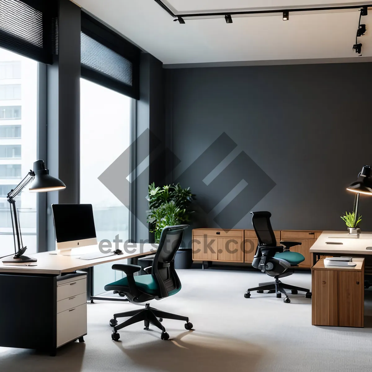 Picture of Modern luxury apartment interior with stylish furniture and decor