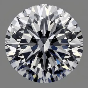 Brilliant Round Diamond Crystal Jewel