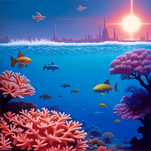 Vibrant Coral Reef Life Underwater