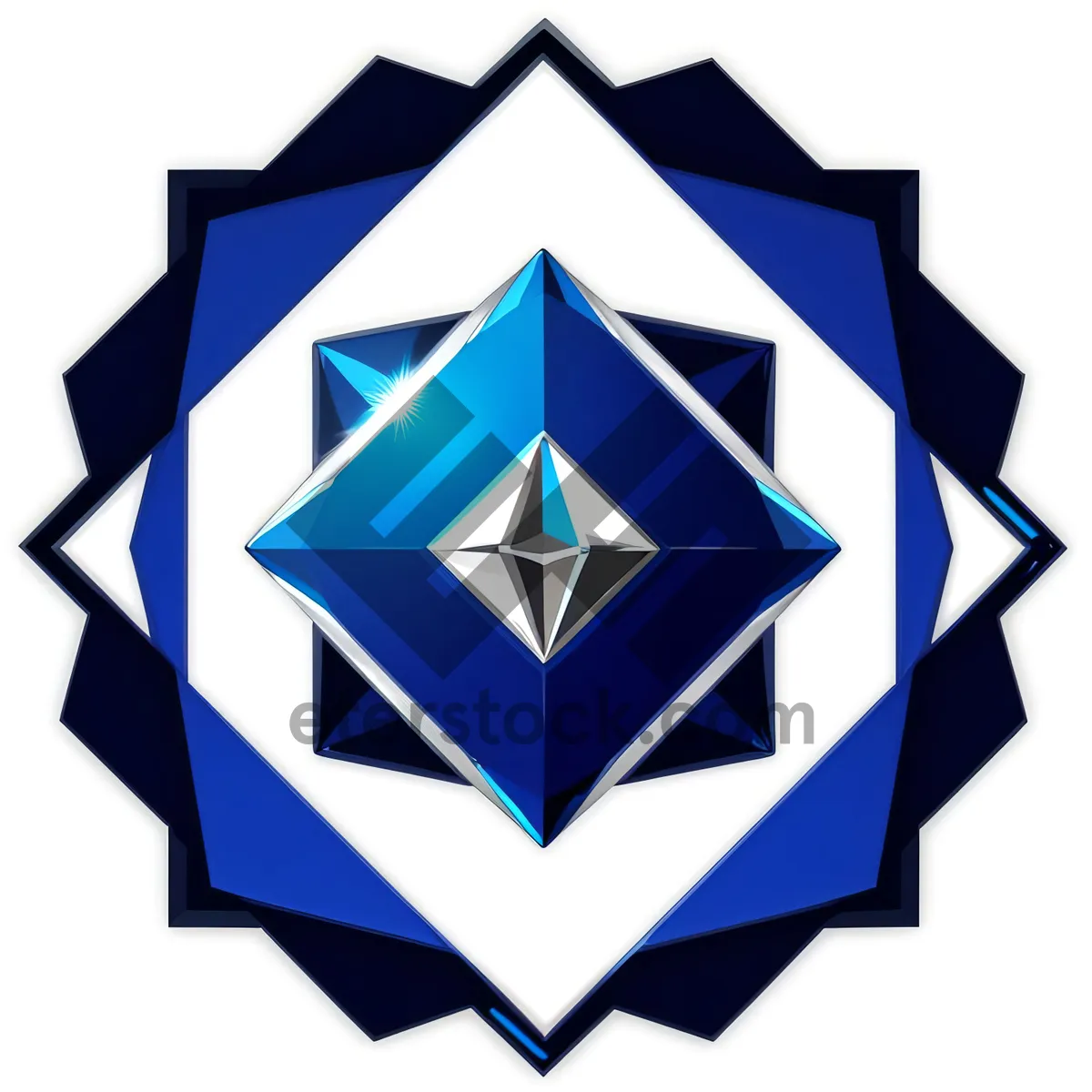 Picture of 3D Heraldry Star Graphic