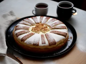 Sweet Chocolate Cake with Espresso Shot.