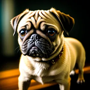 Adorable Pug Puppy - Purebred Canine Perfection