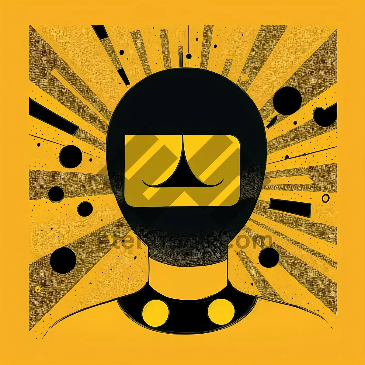 Picture of Virus Icon Symbol Vector Image - Infectious Agent Sign
