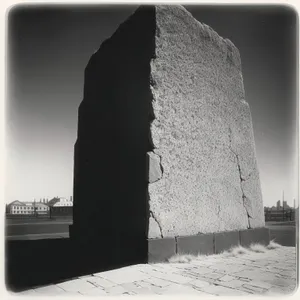 Ancient Castle Tower against Sky - Historic Landmark