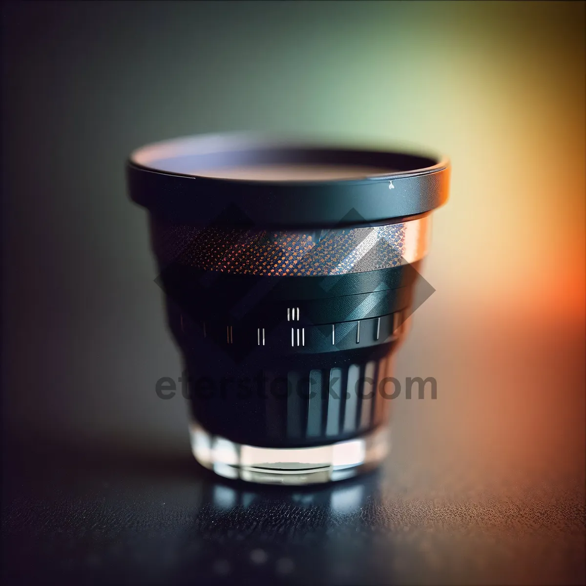 Picture of Cup of Joy: Film Photography Equipment and Refreshing Beverage