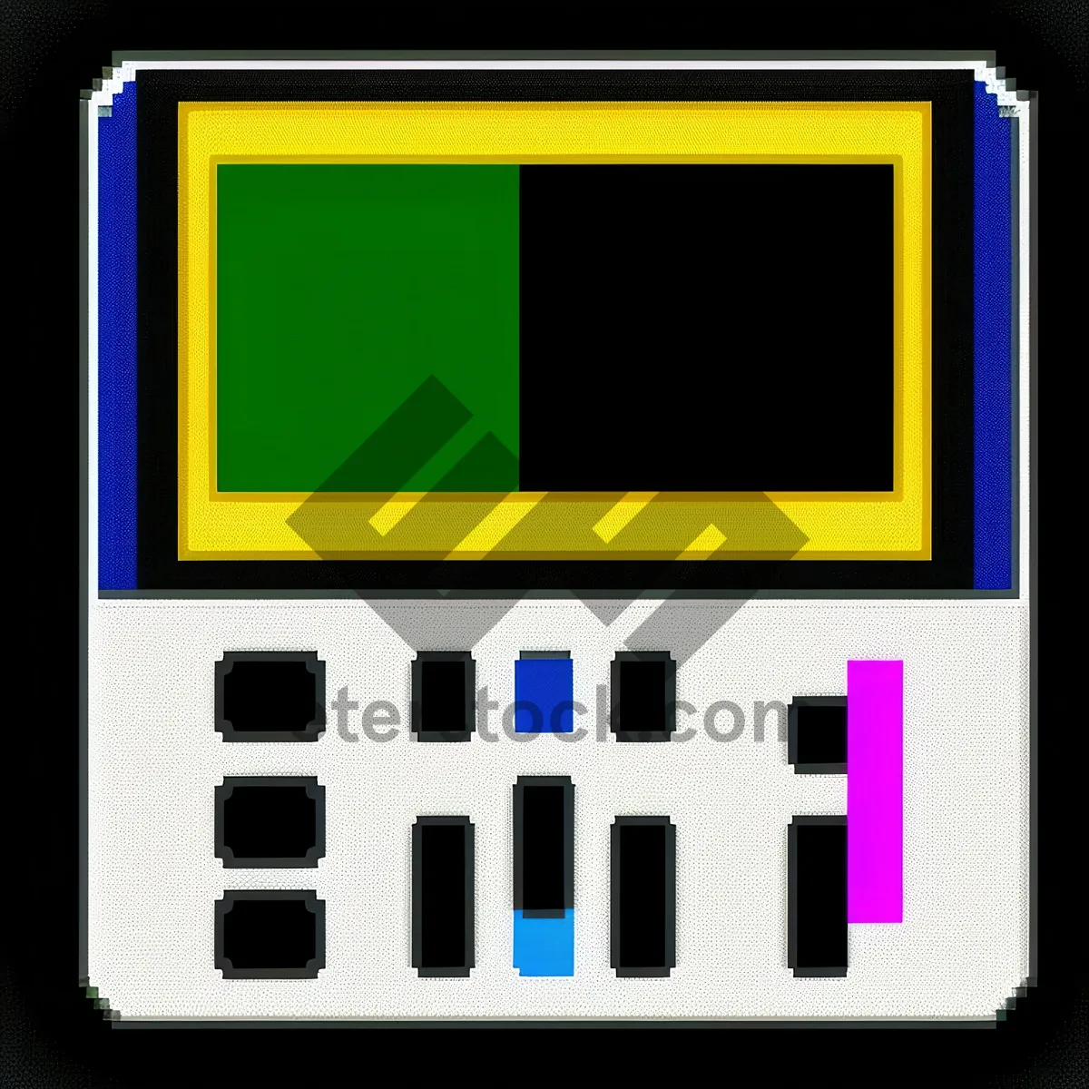 Picture of Digital Timer Control Button Icon