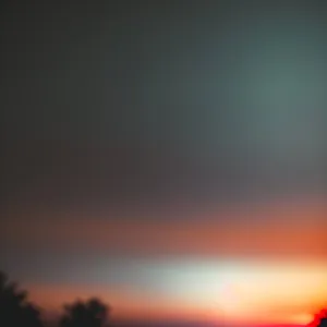Vibrant Sunset Sky with Colorful Clouds