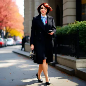 Successful Corporate Executive Smiling in Office Building