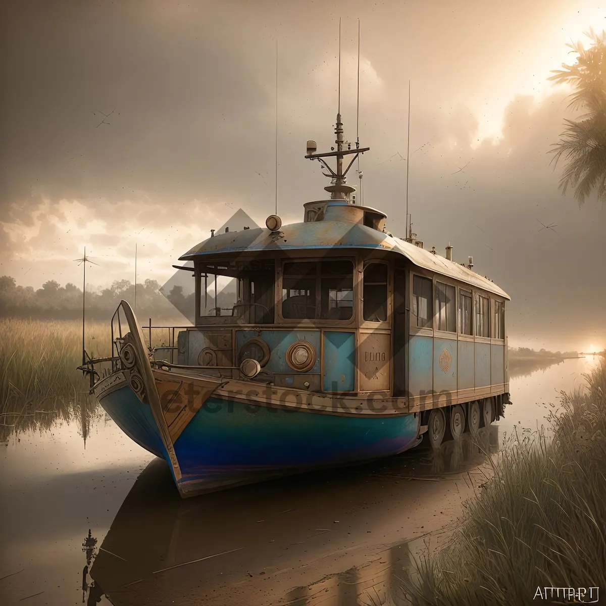 Picture of Coastal Fishing Vessel at Marina