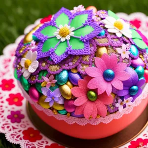 Colorful Pinwheel Cake - Sweet Celebration Delight