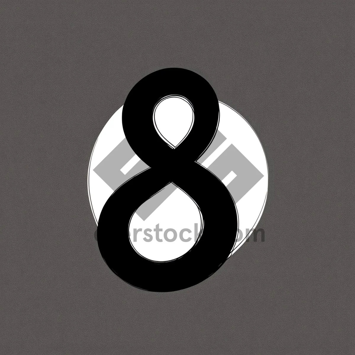 Picture of Seal Symbol: Black Restraint Icon Design