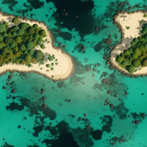 Vibrant Coral Reef teeming with underwater life