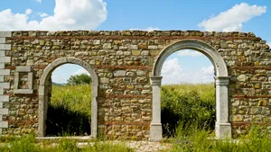 Ghost village of old Aquilonia or Carbonara