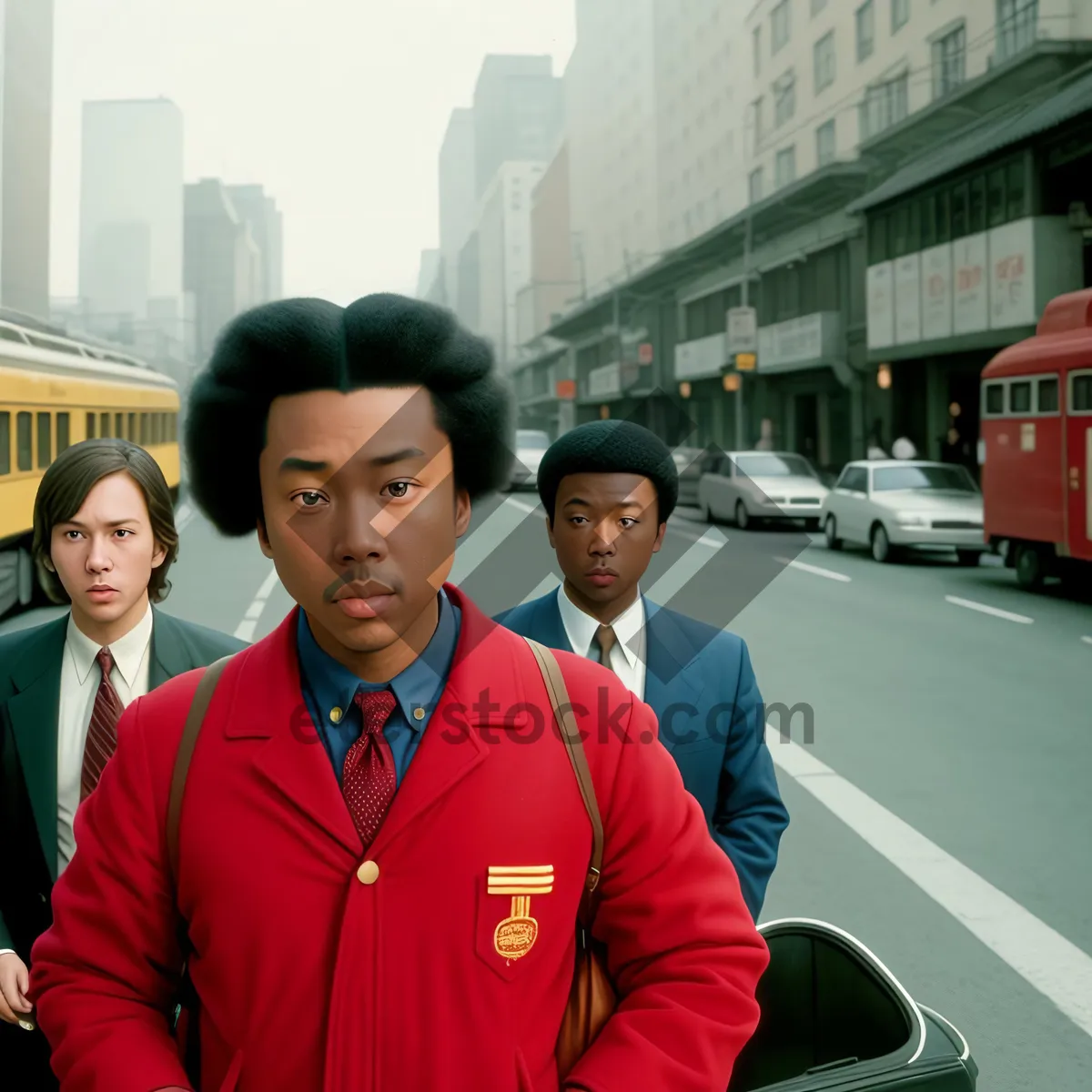 Picture of Successful Male Doctor Smiling in Office