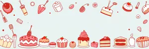 Heart icons set for Valentine's Day greeting cards