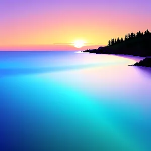 Tranquil Summer Seascape with Majestic Clouds
