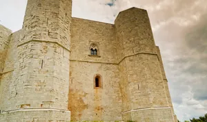 Ancient Stone Fortress Church - Historical Landmark Tower