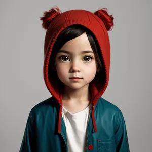 Happy Brunette Doctor in Medical Uniform Smiling at Work