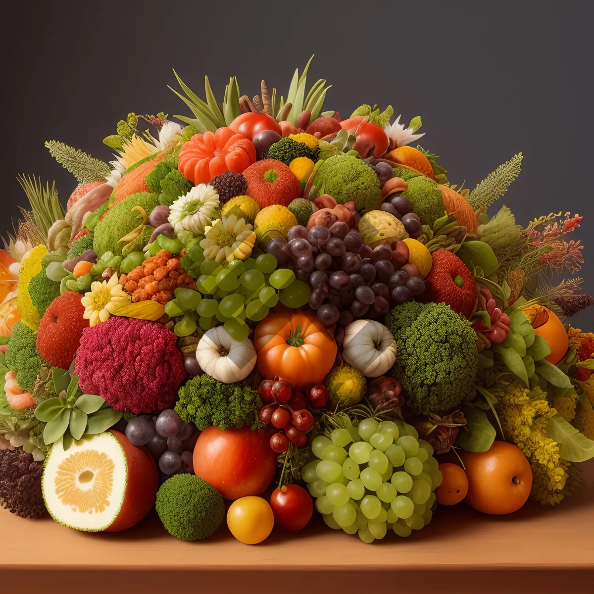 Picture of Fresh and Juicy Fruit Bouquet