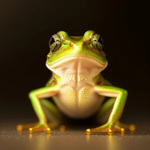 Vibrant Eyed Tree Frog: Colorful and Bewitching