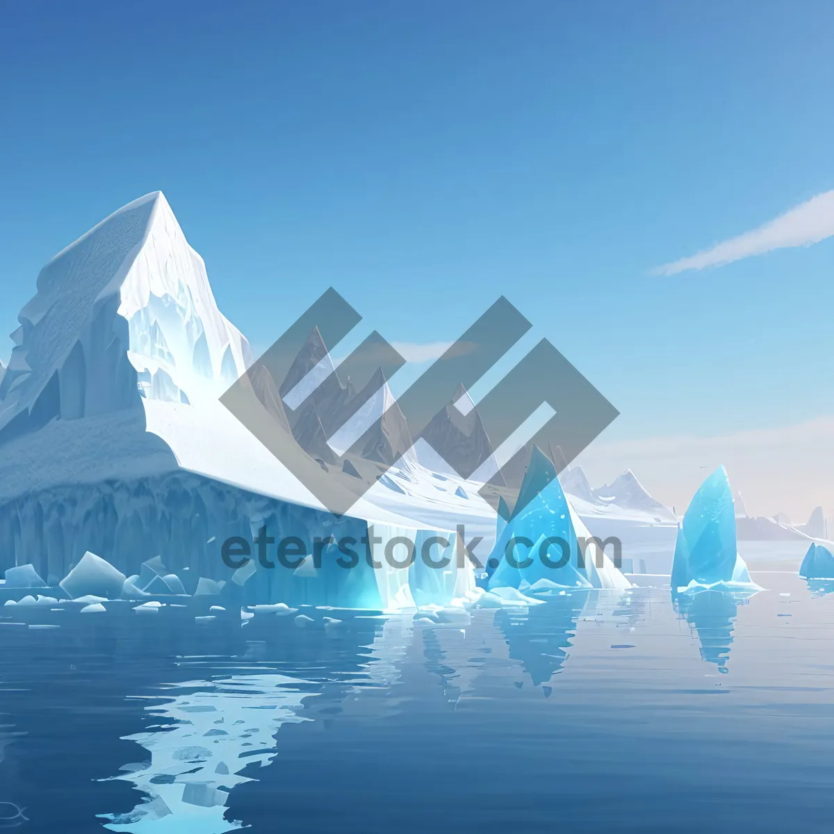 Picture of Arctic Glacier Serenity