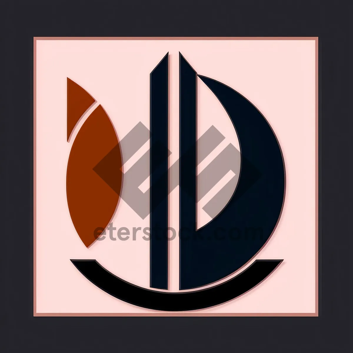 Design icon symbol - sleek button sign
