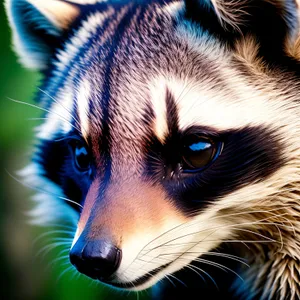 Fuzzy Feline Cutie with Whiskers