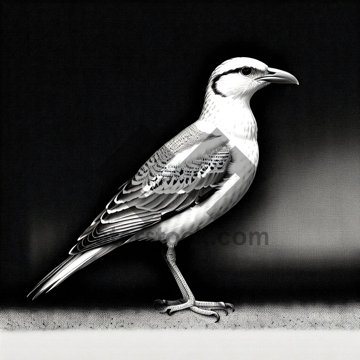 Picture of Wild Quail Bird with Beautiful Feathers and Wings