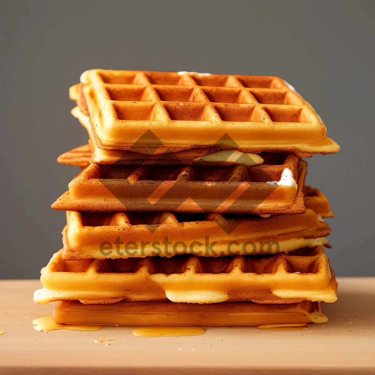 Picture of Delicious Chocolate Chip Pastry Stack