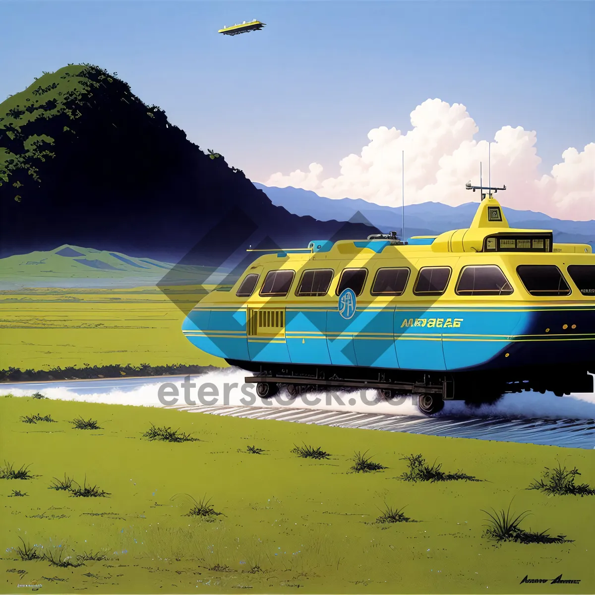 Picture of Hydrofoil Boat - Swift Sea Transportation and Travel