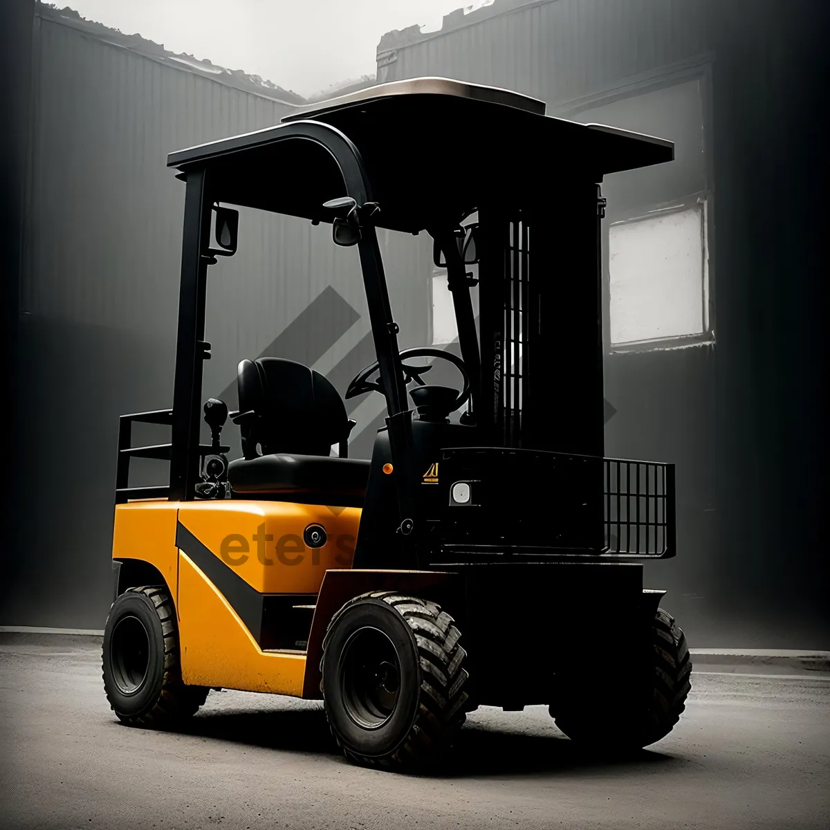 Picture of Industrial Forklift: Heavy-duty Vehicle for Efficient Transportation