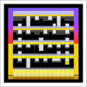 High-Tech Electronic Display Board for Business Sequencers