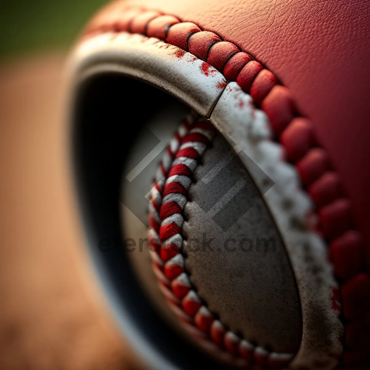 Picture of Close-up of Baseball Glove for Sports Game