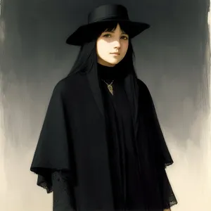 Happy Graduate in Formal Academic Attire