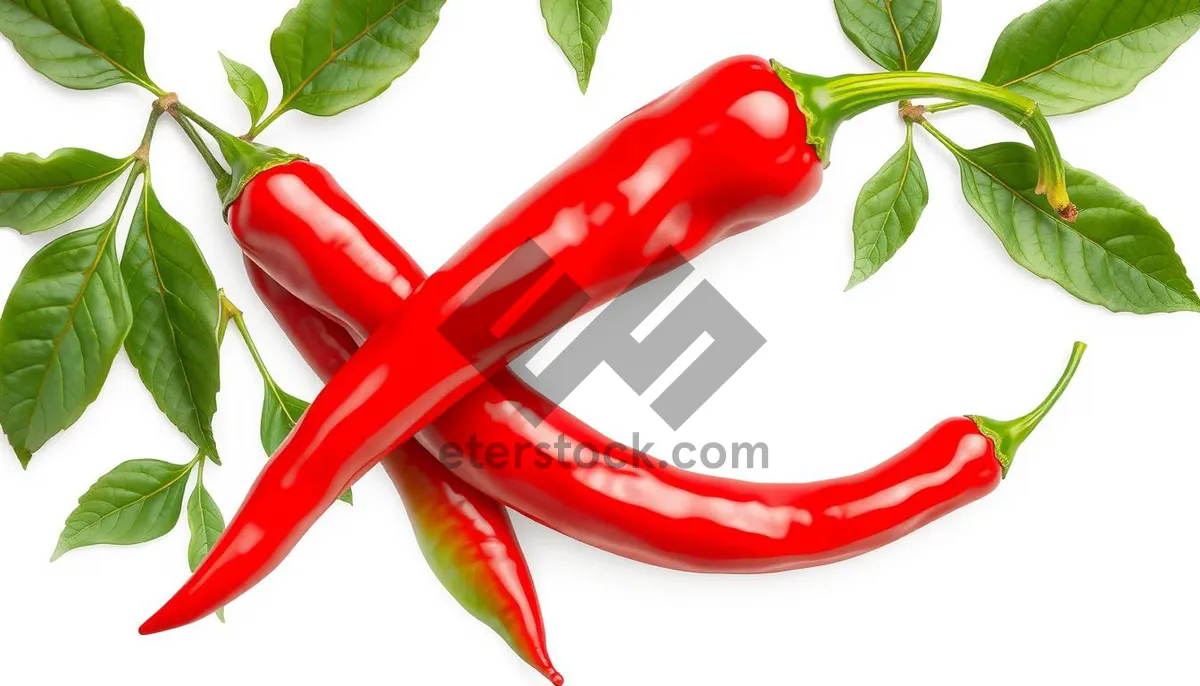 Picture of Colorful Cooking Ingredients: Sweet Pepper, Cayenne, Paprika