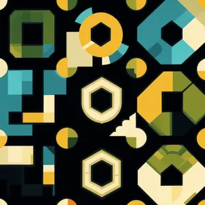 Black graphic design icon set for web.