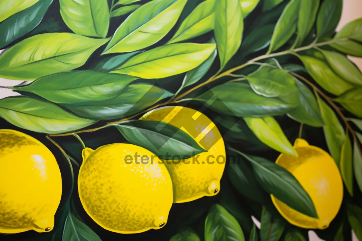 Picture of Fresh Organic Citrus Fruits for Healthy Diet