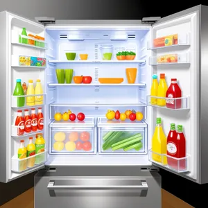 Efficient Home Refrigeration System: White Goods Appliance