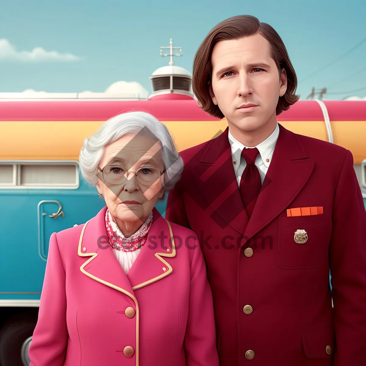 Picture of Successful Business Team Smiling in Corporate Office