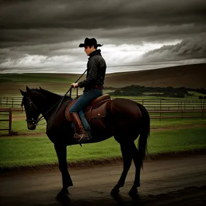 Thriving Equestrian Spirit - Majestic Horseback Riding