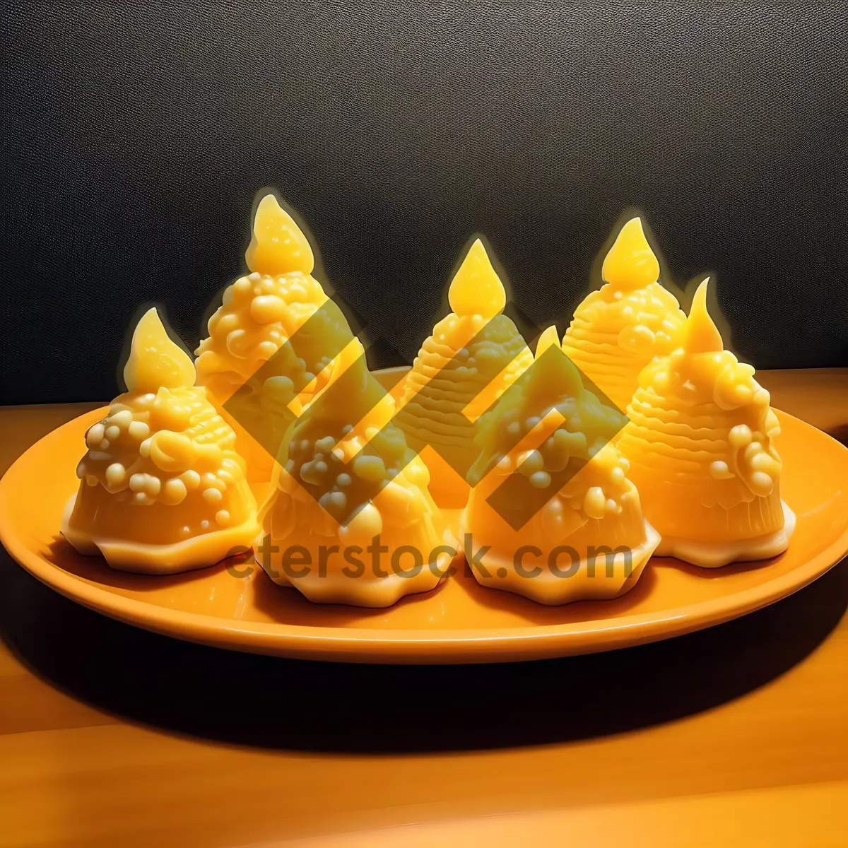 Picture of Delicious Fruit Plate with Varieties of Citrus