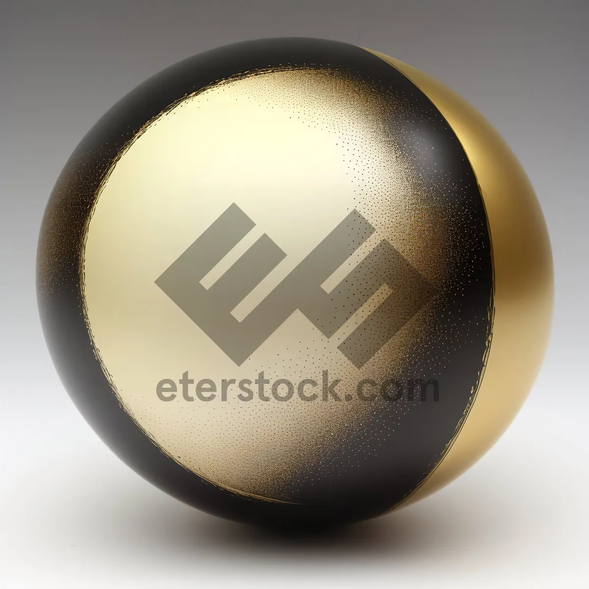 Picture of Shiny Glass Button with Reflective Sphere